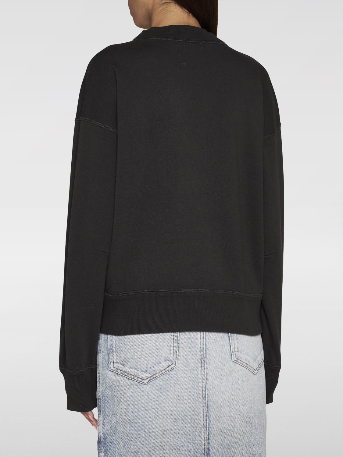 ISABEL MARANT ETOILE SUDADERA: Sudadera mujer Isabel Marant Etoile, Negro - Img 3