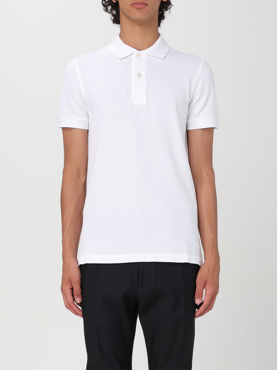 Giglio Polo Tom Ford in piquet di cotone