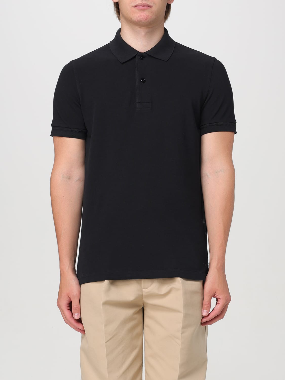 Giglio Polo Tom Ford in piquet di cotone