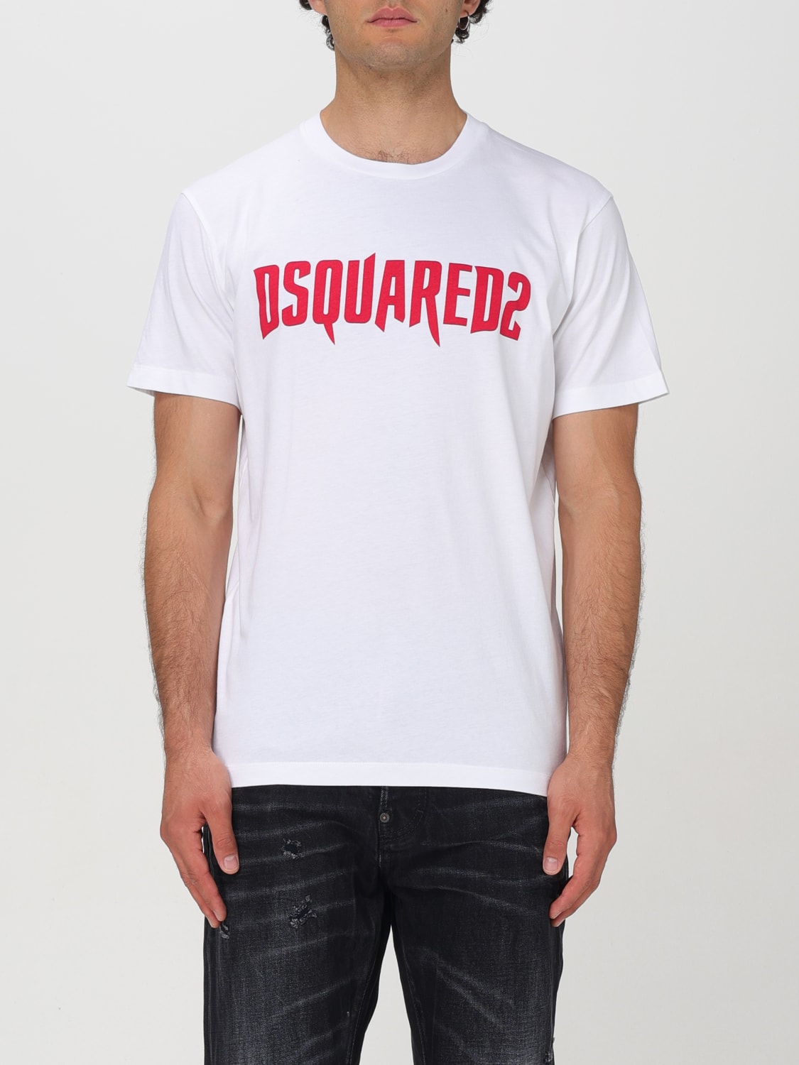 Giglio T-shirt con logo Dsquared2