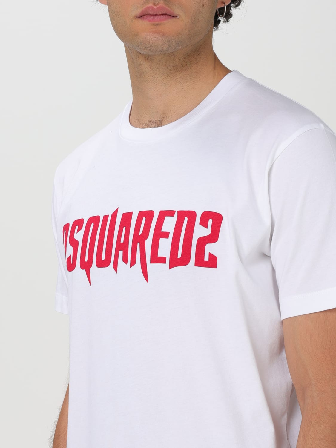 DSQUARED2 T-SHIRT: T-shirt men Dsquared2, White - Img 4