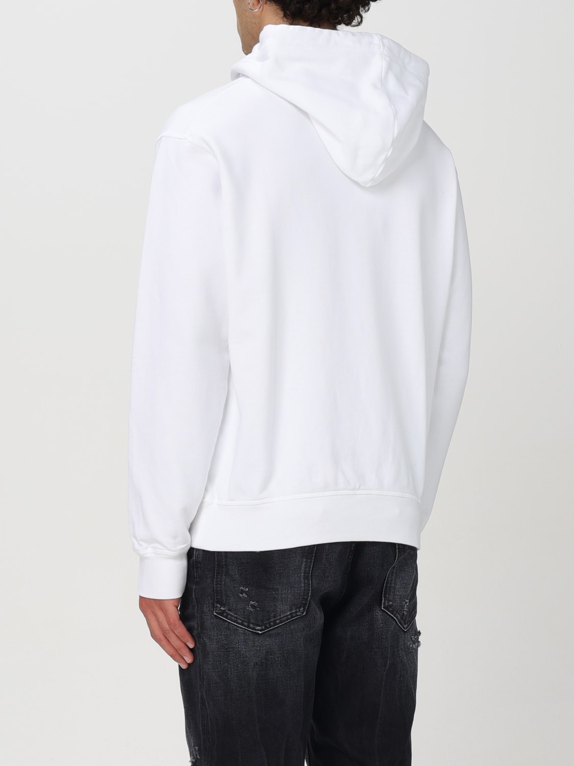 DSQUARED2 SWEATSHIRT: Sweatshirt men Dsquared2, White - Img 3