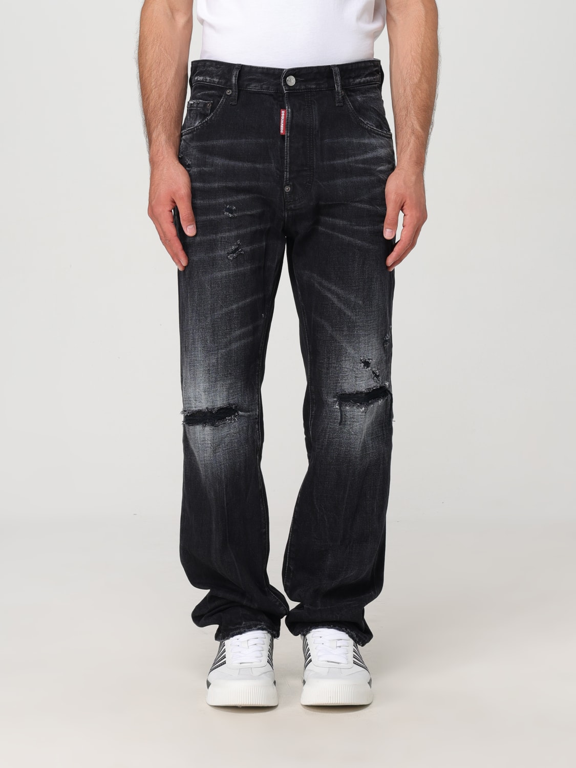 Giglio Jeans con rotture Dsquared2