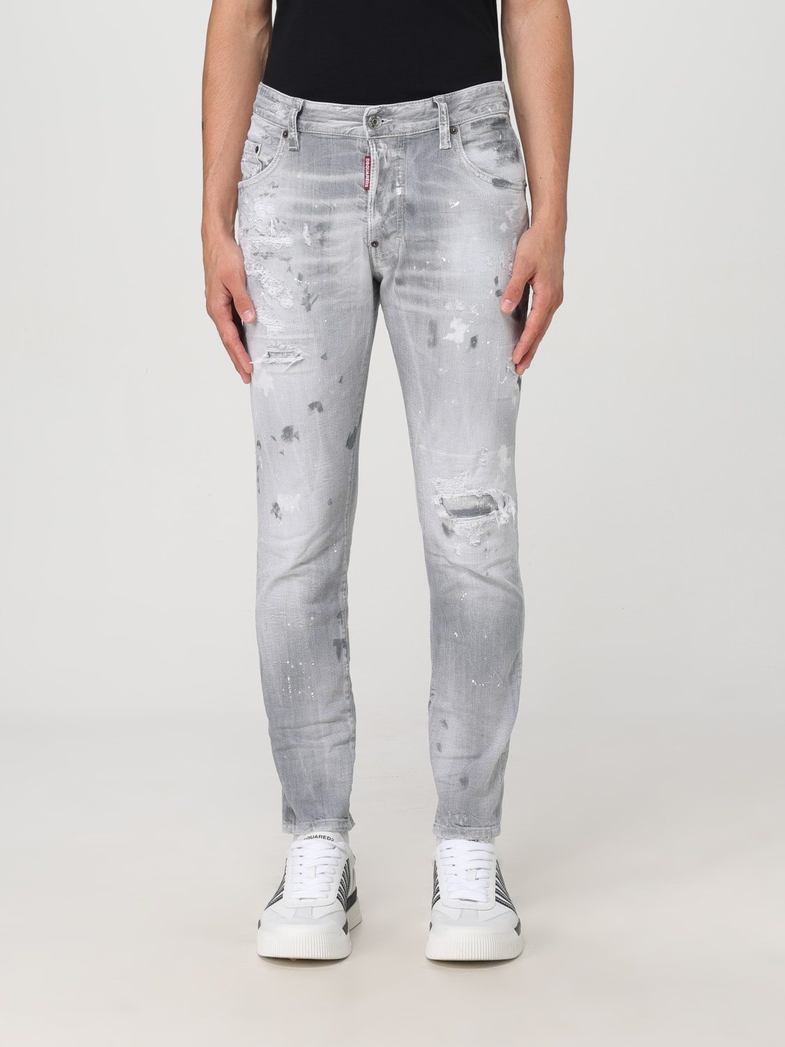 Giglio Jeans Skater Dsquared2 con rotture