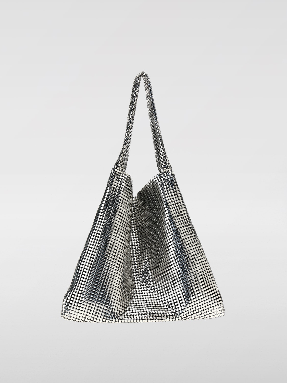 RABANNE SHOULDER BAG: Shoulder bag woman Rabanne, Silver - Img 2