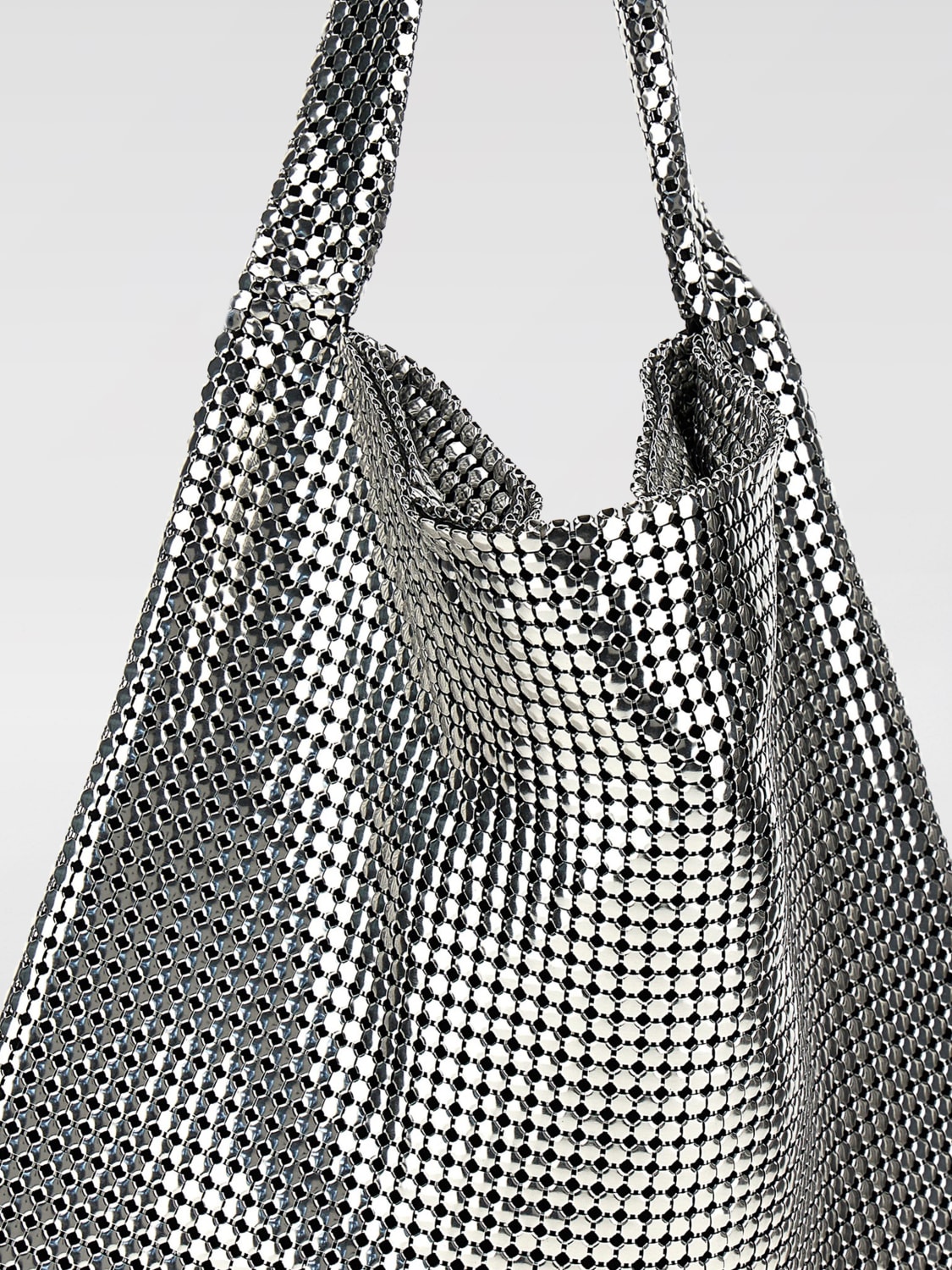 RABANNE SHOULDER BAG: Shoulder bag woman Rabanne, Silver - Img 3