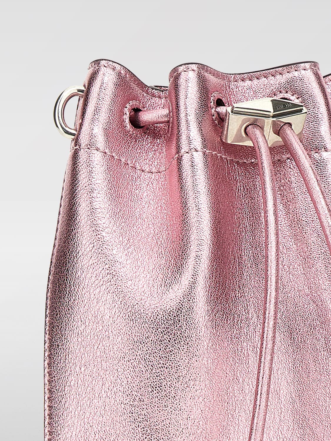 JIMMY CHOO MINI BAG: Shoulder bag woman Jimmy Choo, Pink - Img 3