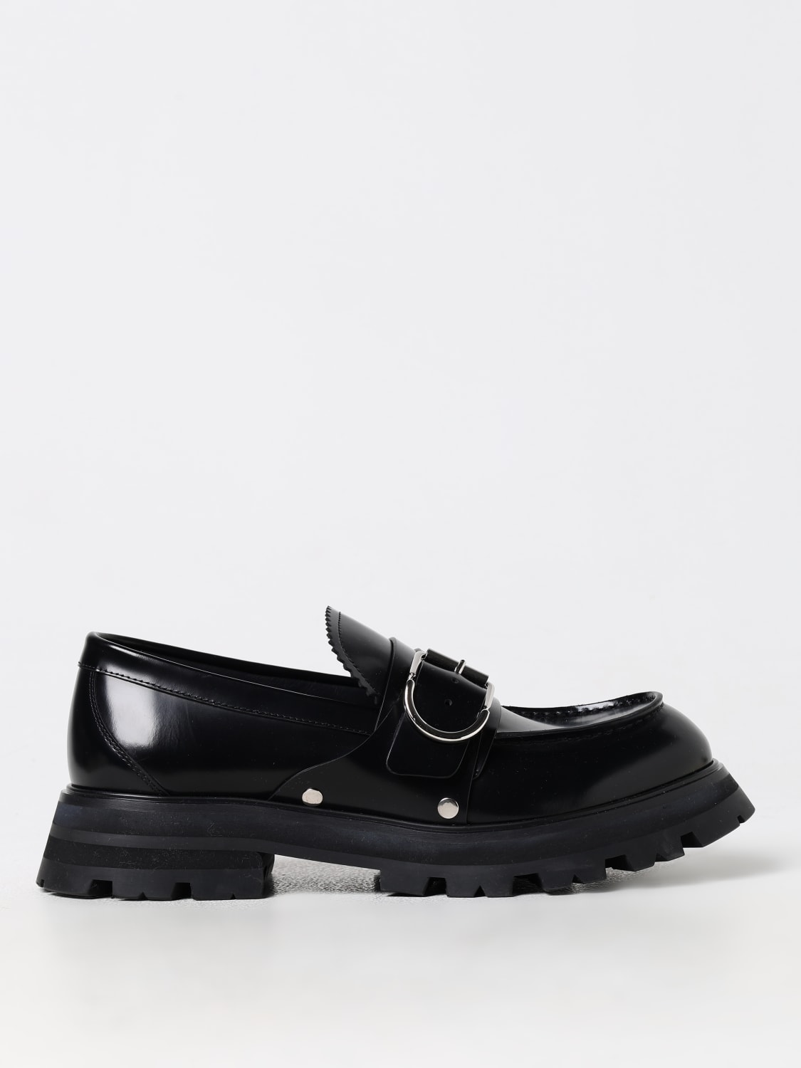 ALEXANDER MCQUEEN MOKASSINS: Mokassins herren Alexander McQueen, Schwarz - Img 1