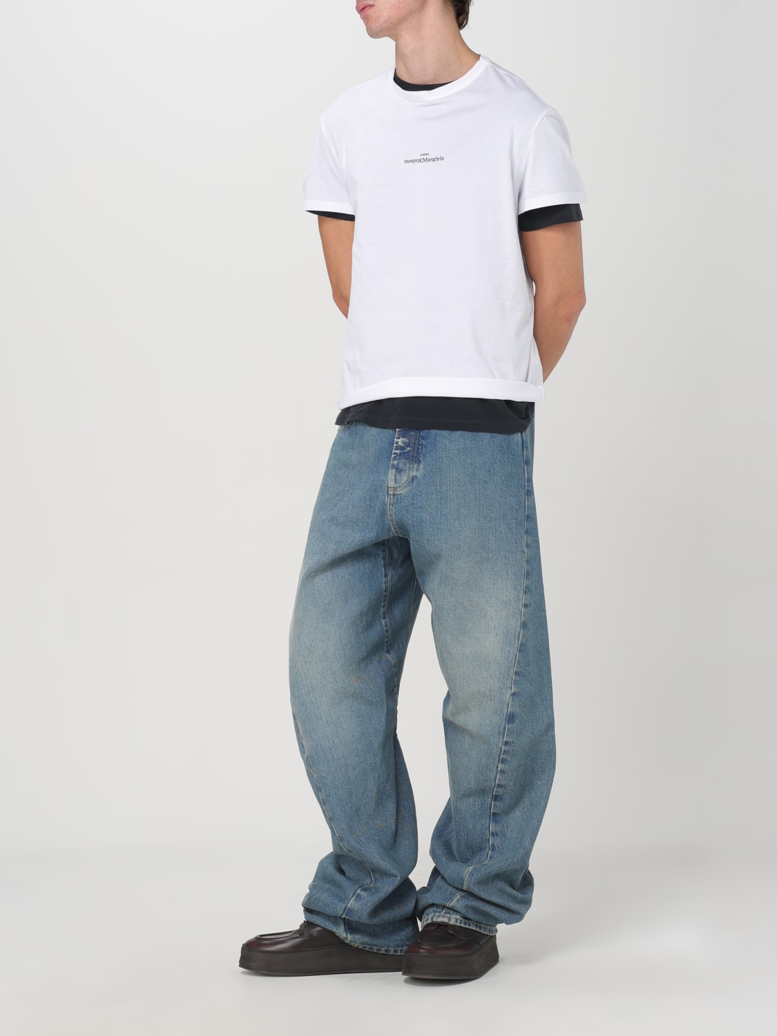 MAISON MARGIELA T-SHIRT: T-shirt men Maison Margiela, White - Img 2