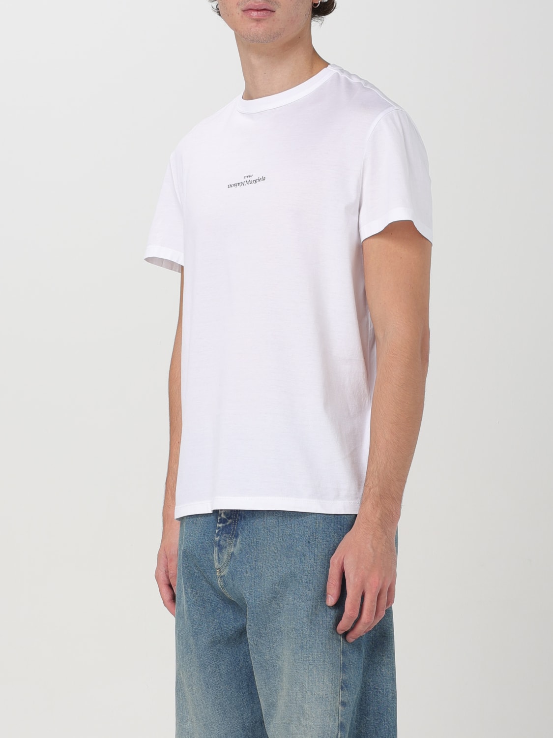 MAISON MARGIELA T-SHIRT: T-shirt men Maison Margiela, White - Img 4