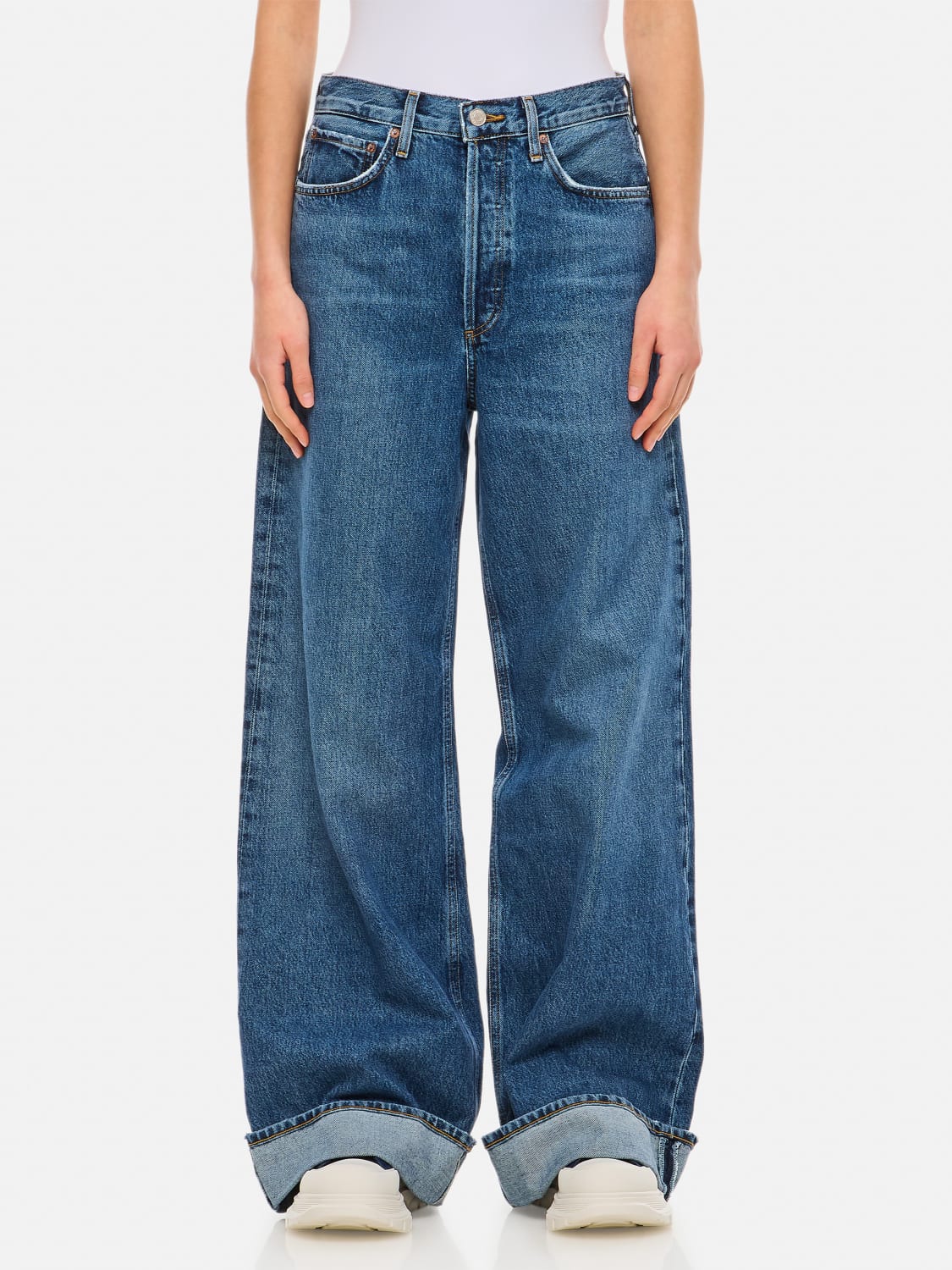 AGOLDE JEANS: Jeans woman Agolde, Blue - Img 1