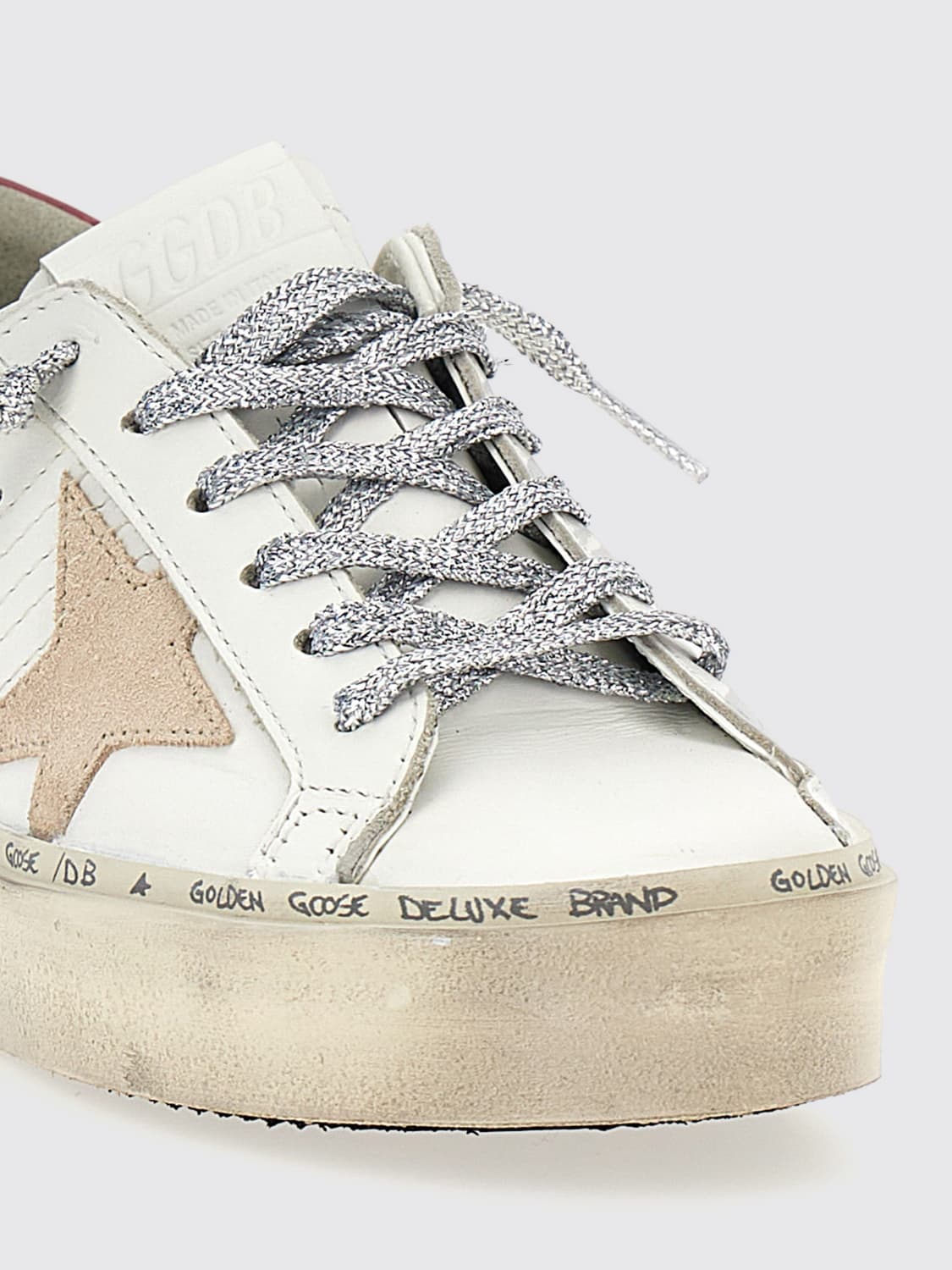 GOLDEN GOOSE SNEAKERS: Sneakers woman Golden Goose, White - Img 3