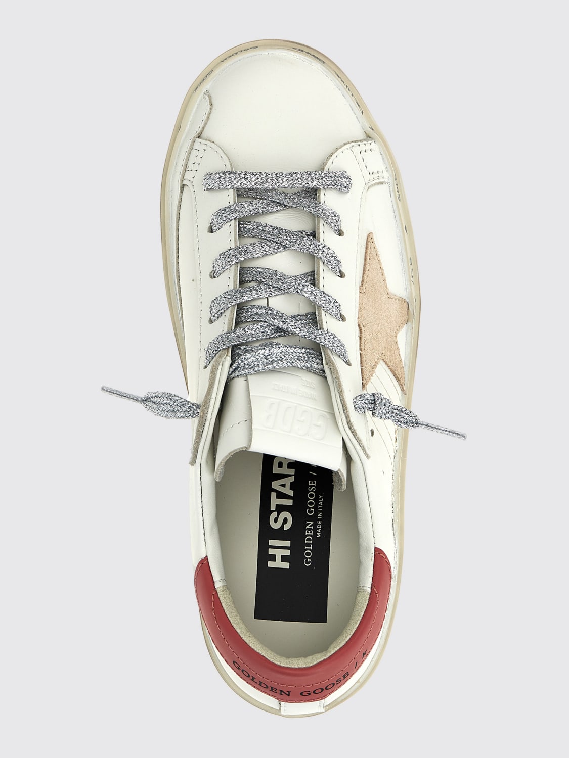 GOLDEN GOOSE SNEAKERS: Sneakers woman Golden Goose, White - Img 4