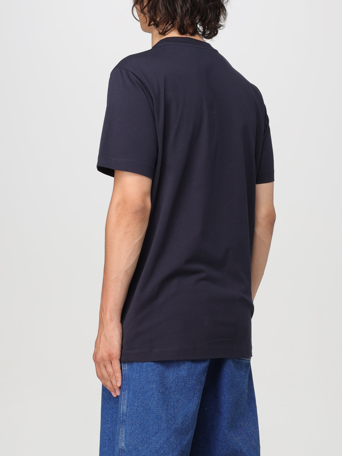 MARNI T恤: T恤 男士 Marni, 蓝色 - Img 3