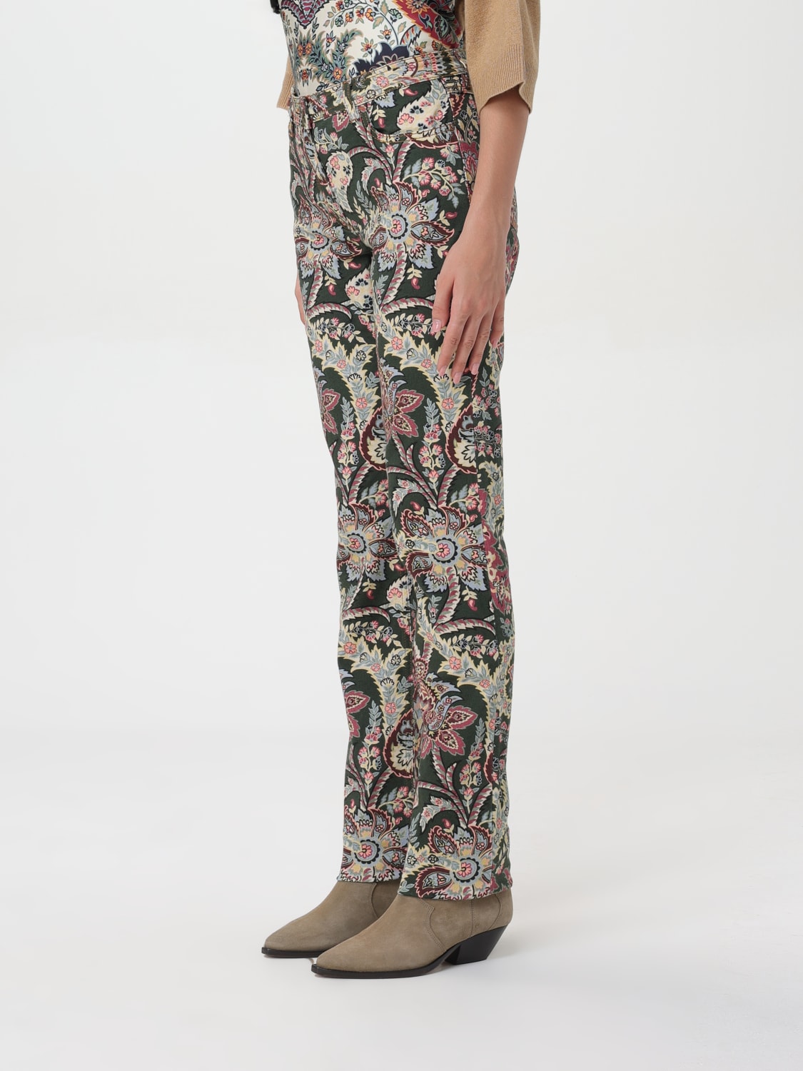 ETRO PANTS: Jeans woman Etro, Multicolor - Img 3