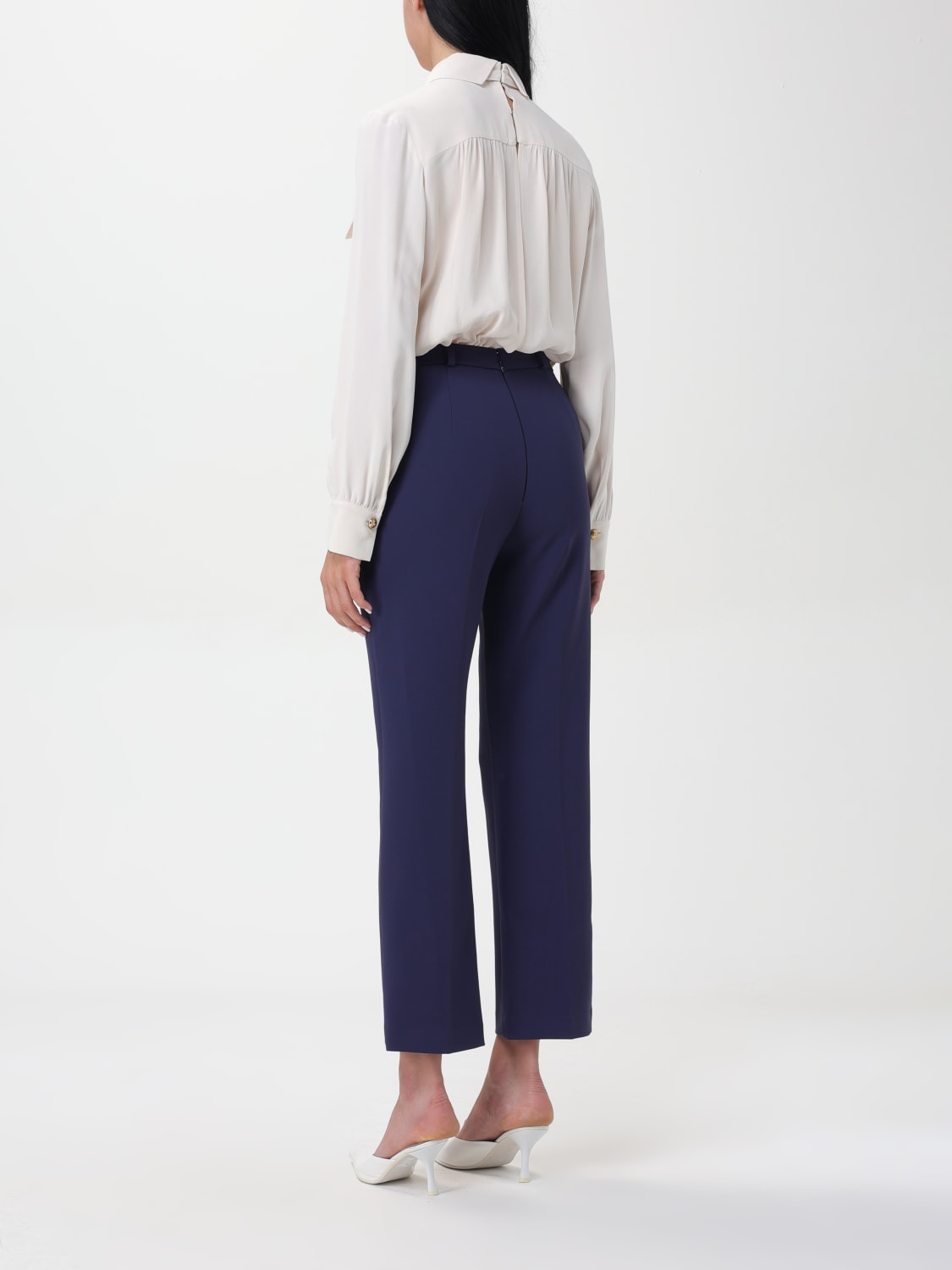 ELISABETTA FRANCHI JUMPSUIT: Jumpsuit damen Elisabetta Franchi, Blau - Img 2