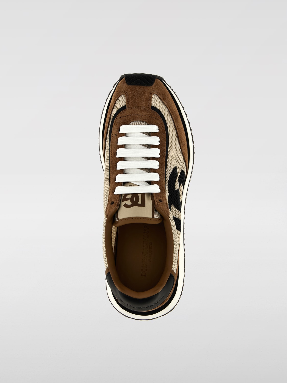 DOLCE & GABBANA SNEAKERS: Sneakers men Dolce & Gabbana, Beige - Img 4