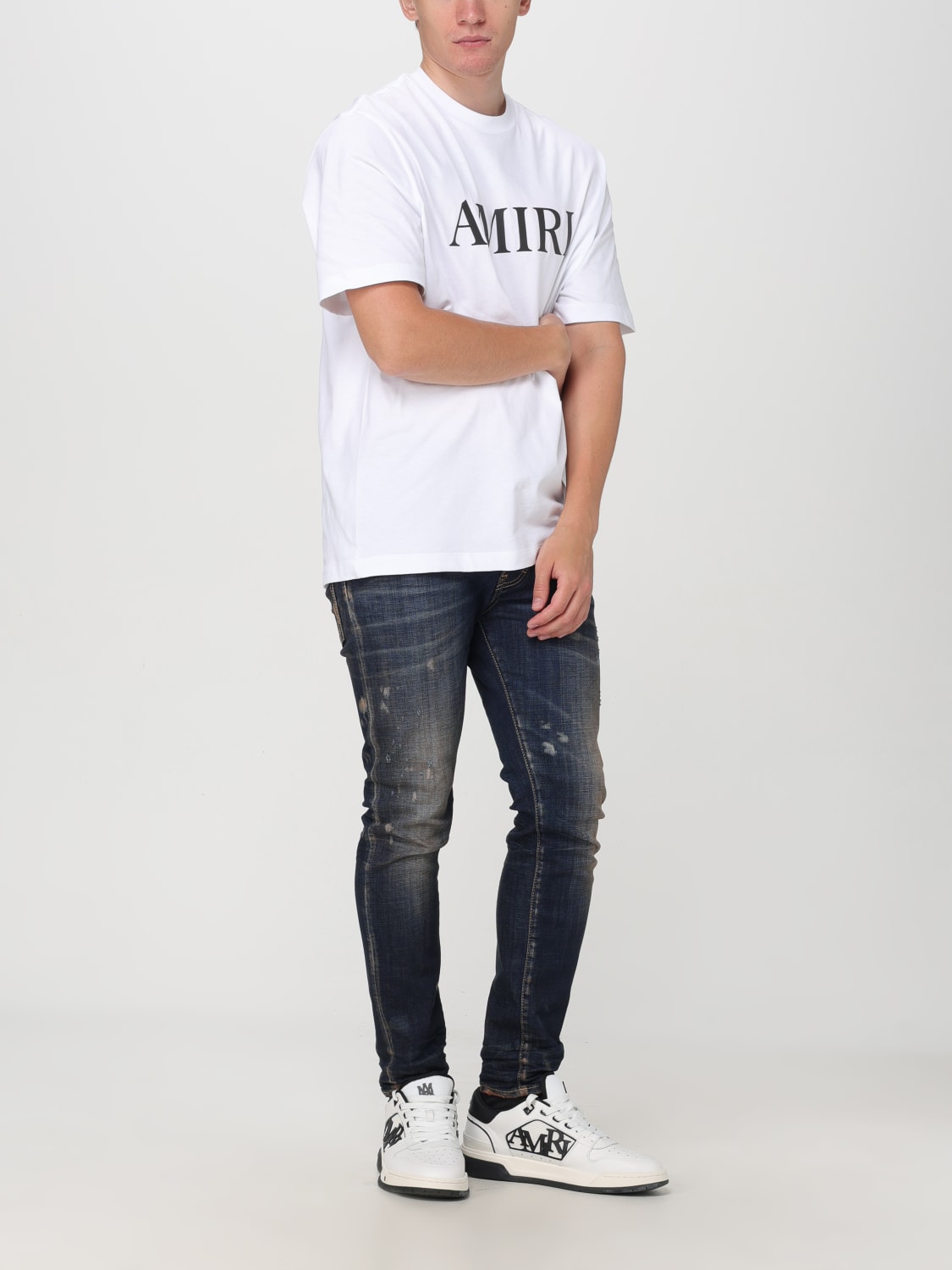 AMIRI CAMISETA: Camiseta hombre Amiri, Blanco - Img 2