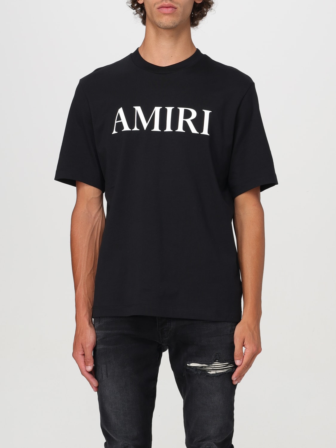 Giglio T-shirt di cotone Amiri