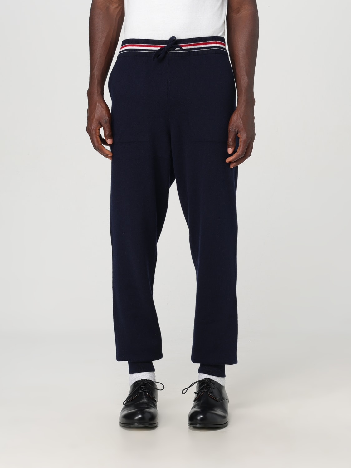 THOM BROWNE PANTS: Pants men Thom Browne, Blue - Img 1