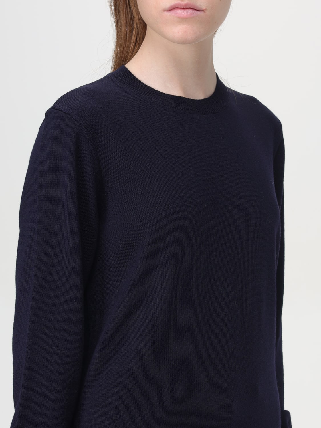 A.P.C. MAGLIA: Maglia in lana merino basic A.P.C., Blue - Img 3