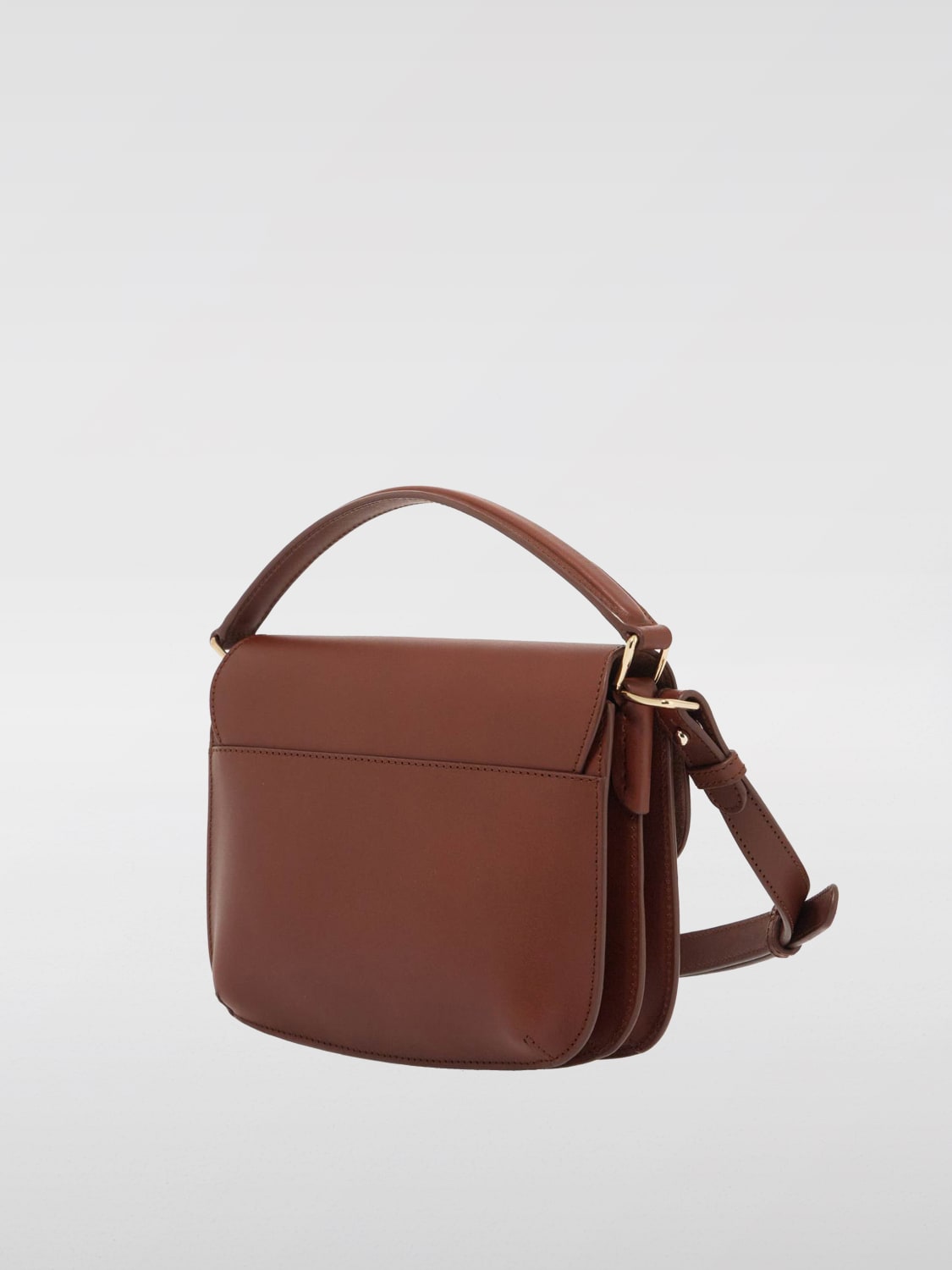 【極美品】A.P.C. ボディバッグ ブラウン A.P.C.：ショルダーバッグ レディース - ブラウン | GIGLIO.COM