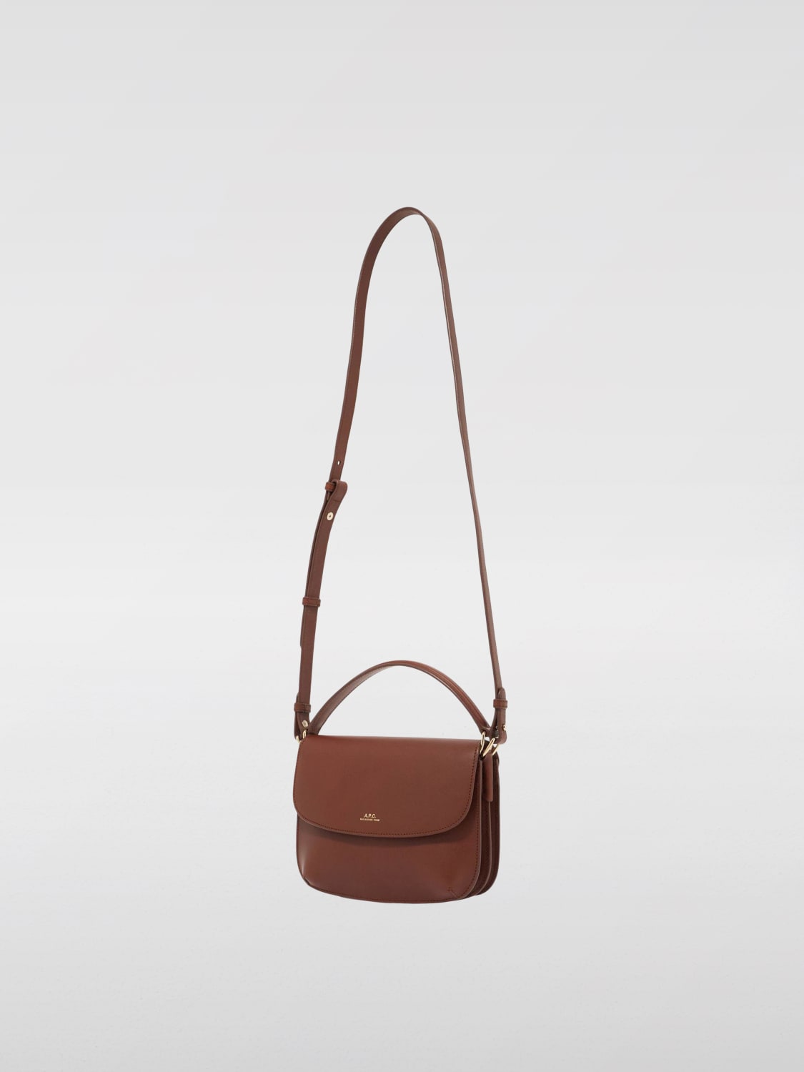 【極美品】A.P.C. ボディバッグ ブラウン STRUT ボディバッグ（小） | CORBO. Online-Shop