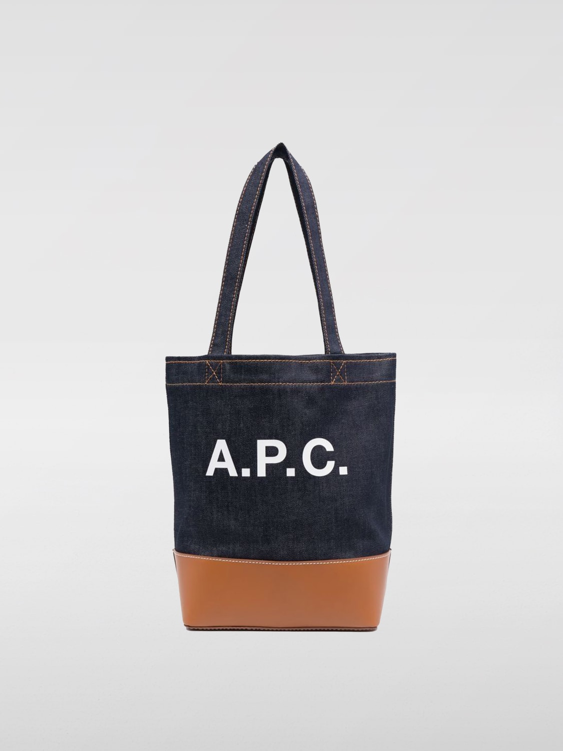 Giglio Borsa a spalla Axel piccola A.P.C. in denim