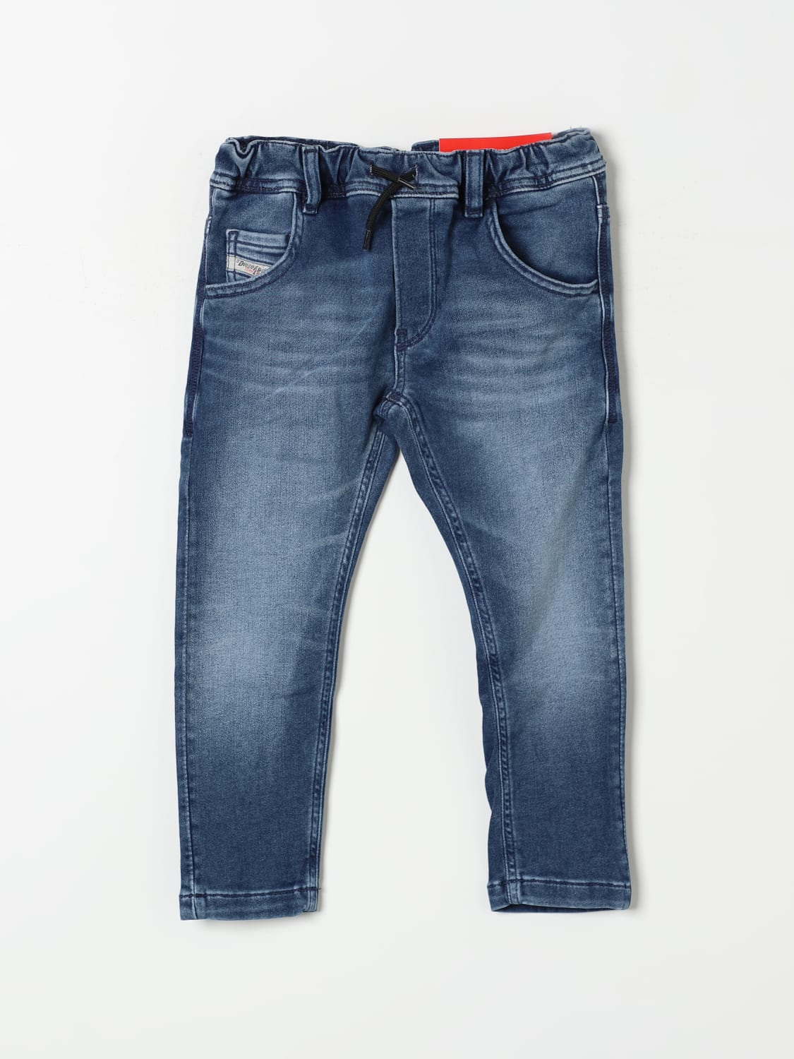 DIESEL JEANS: Jeans Krooley-Ne-J Jjj Diesel in denim, Blue - Img 1