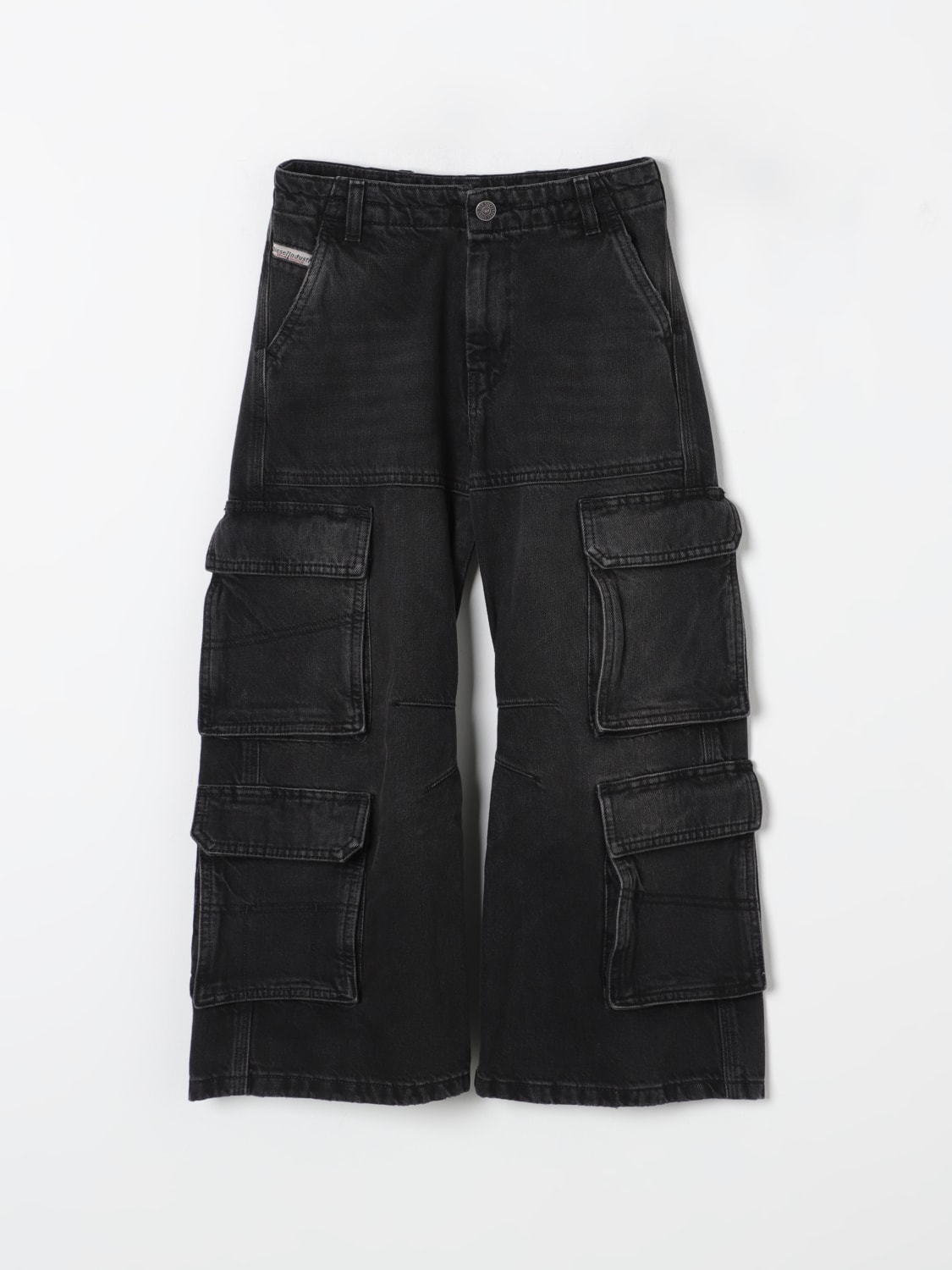 DIESEL JEANS: Hose kinder Diesel, Schwarz - Img 1