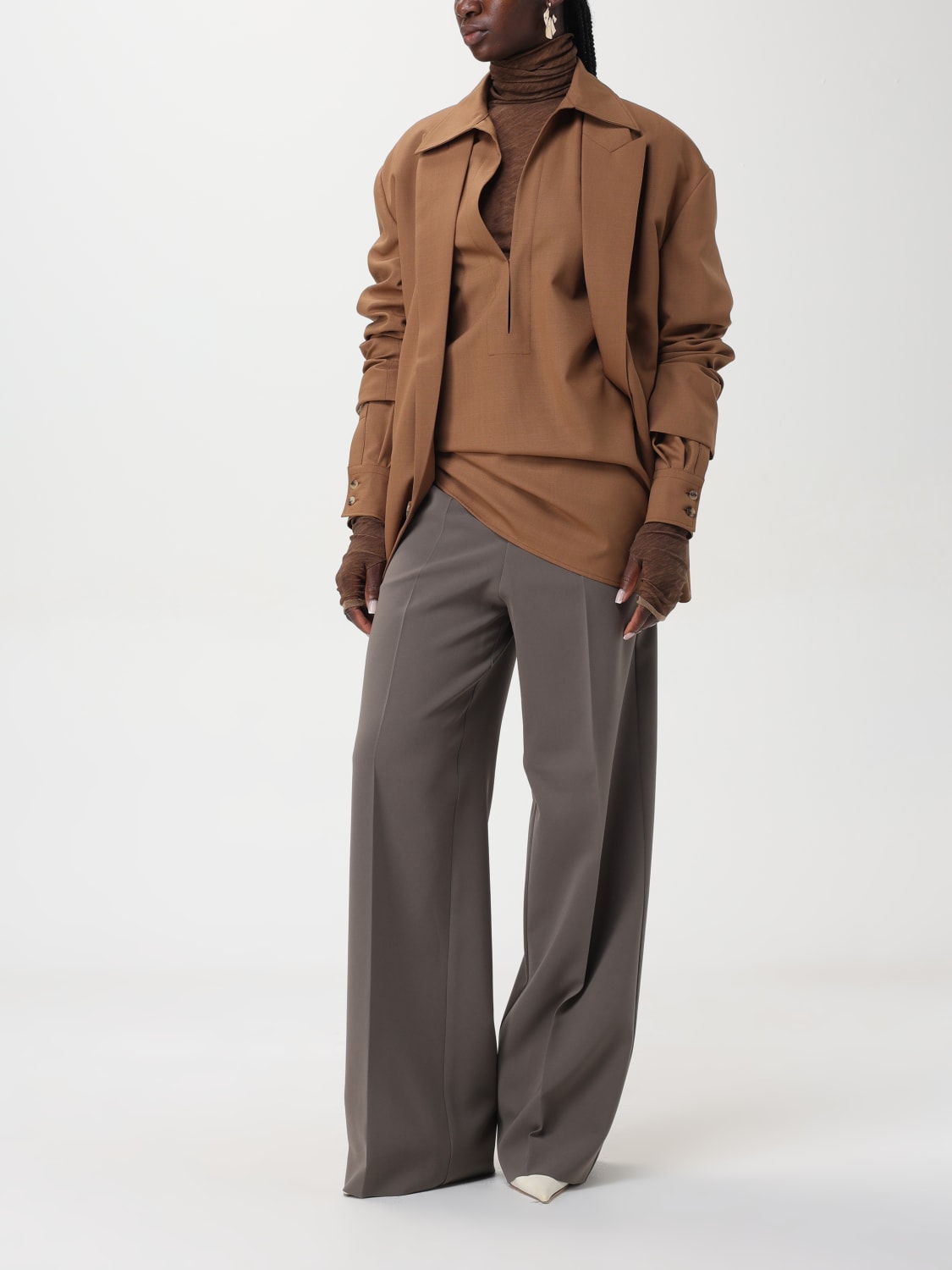 ジャケット PHILOSOPHY DI LORENZO SERAFINI WOMAN BLAZERS AND VESTS PHILOSOPHY DI LORENZO SERAFINI: Blazer woman - Brown