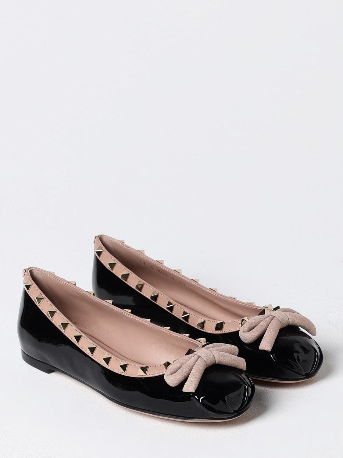 VALENTINO GARAVANI BALLET FLATS: Ballet flats woman Valentino Garavani, Black - Img 2