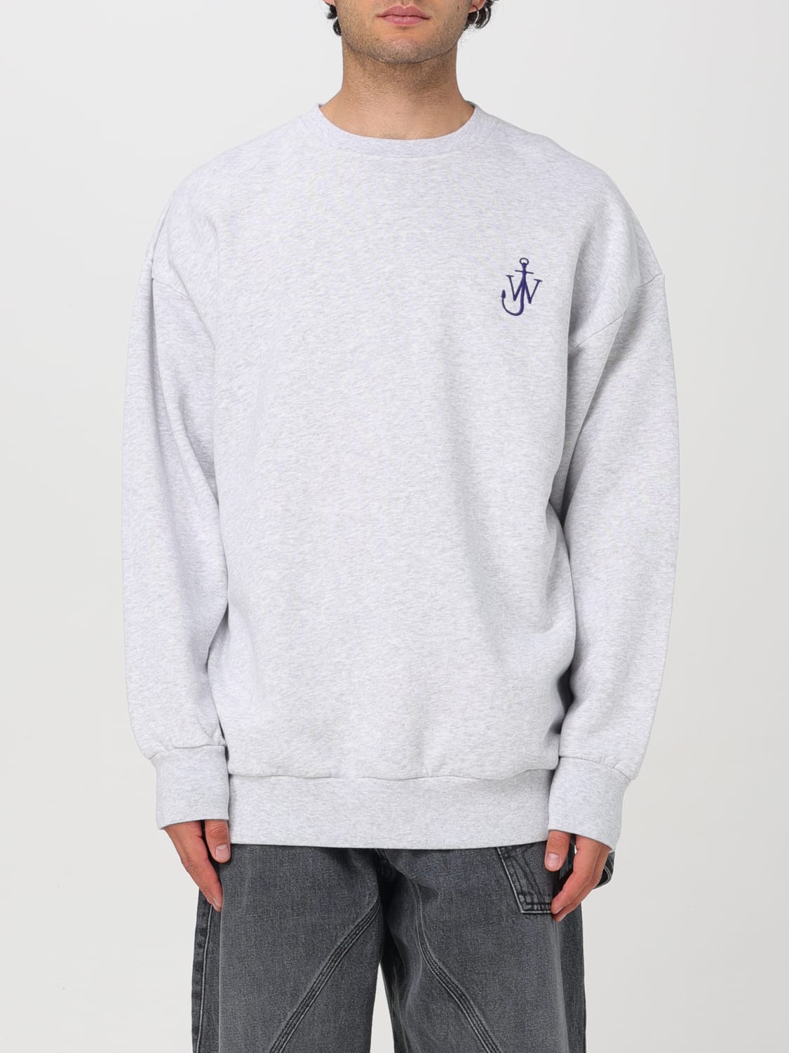 JW ANDERSON SWEATSHIRT: Sweatshirt men Jw Anderson, Grey - Img 1