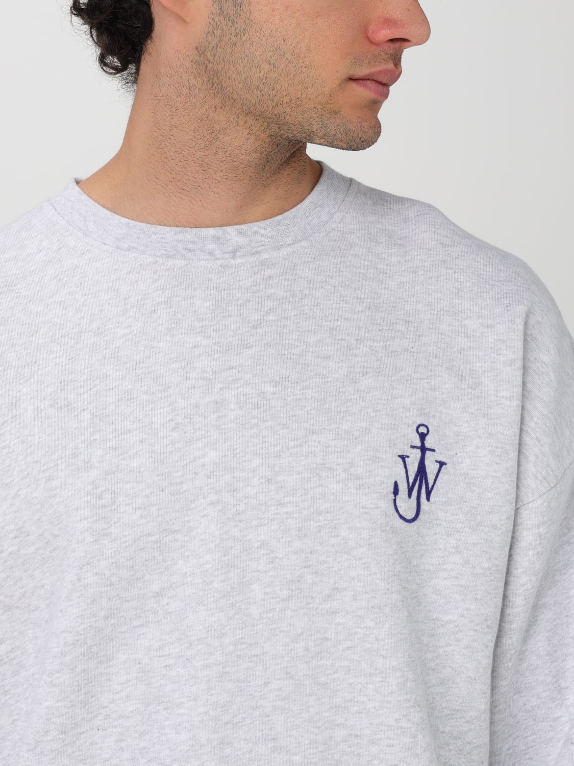 JW ANDERSON SWEATSHIRT: Sweatshirt men Jw Anderson, Grey - Img 5