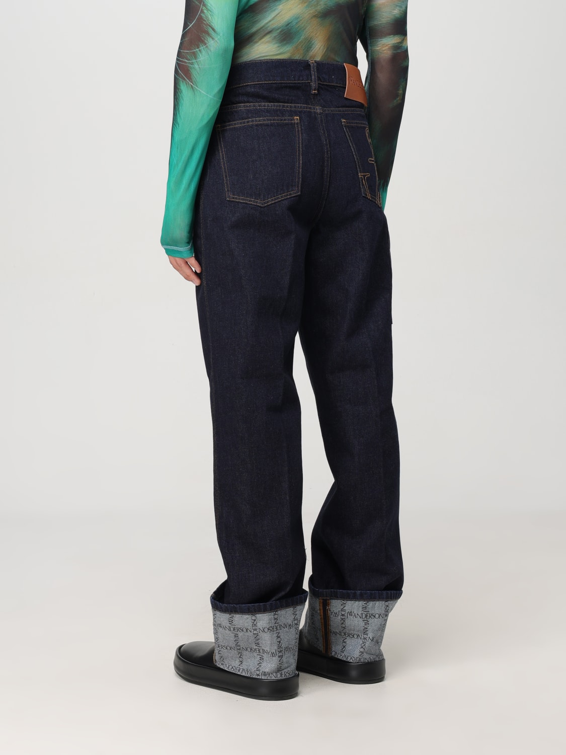 JW ANDERSON JEANS: Jeans homme Jw Anderson, Bleu - Img 3