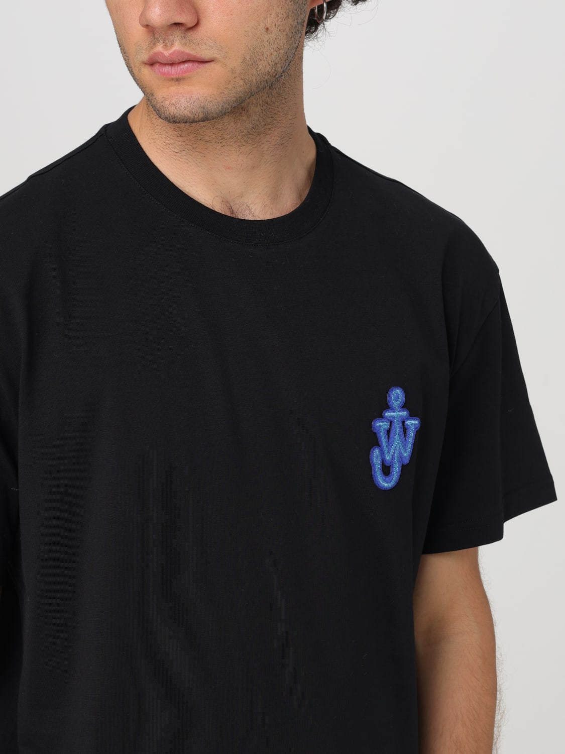 JW ANDERSON T-SHIRT: T-shirt men Jw Anderson, Black - Img 5