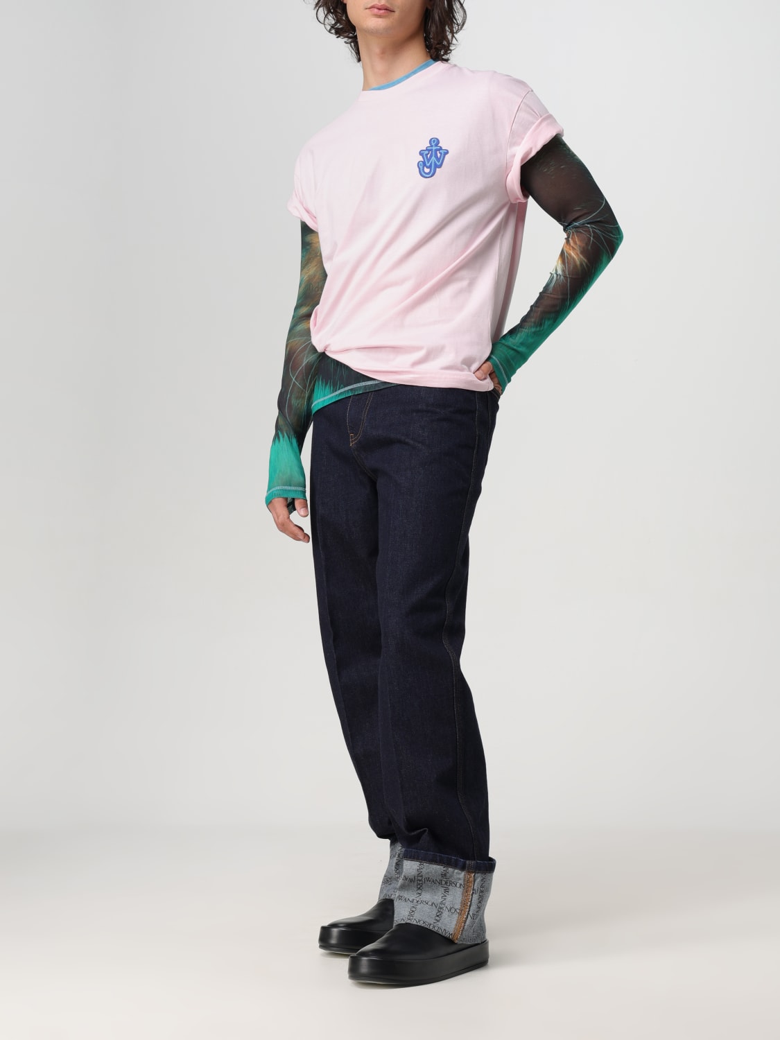 JW ANDERSON T-SHIRT: T-shirt men Jw Anderson, Pink - Img 2