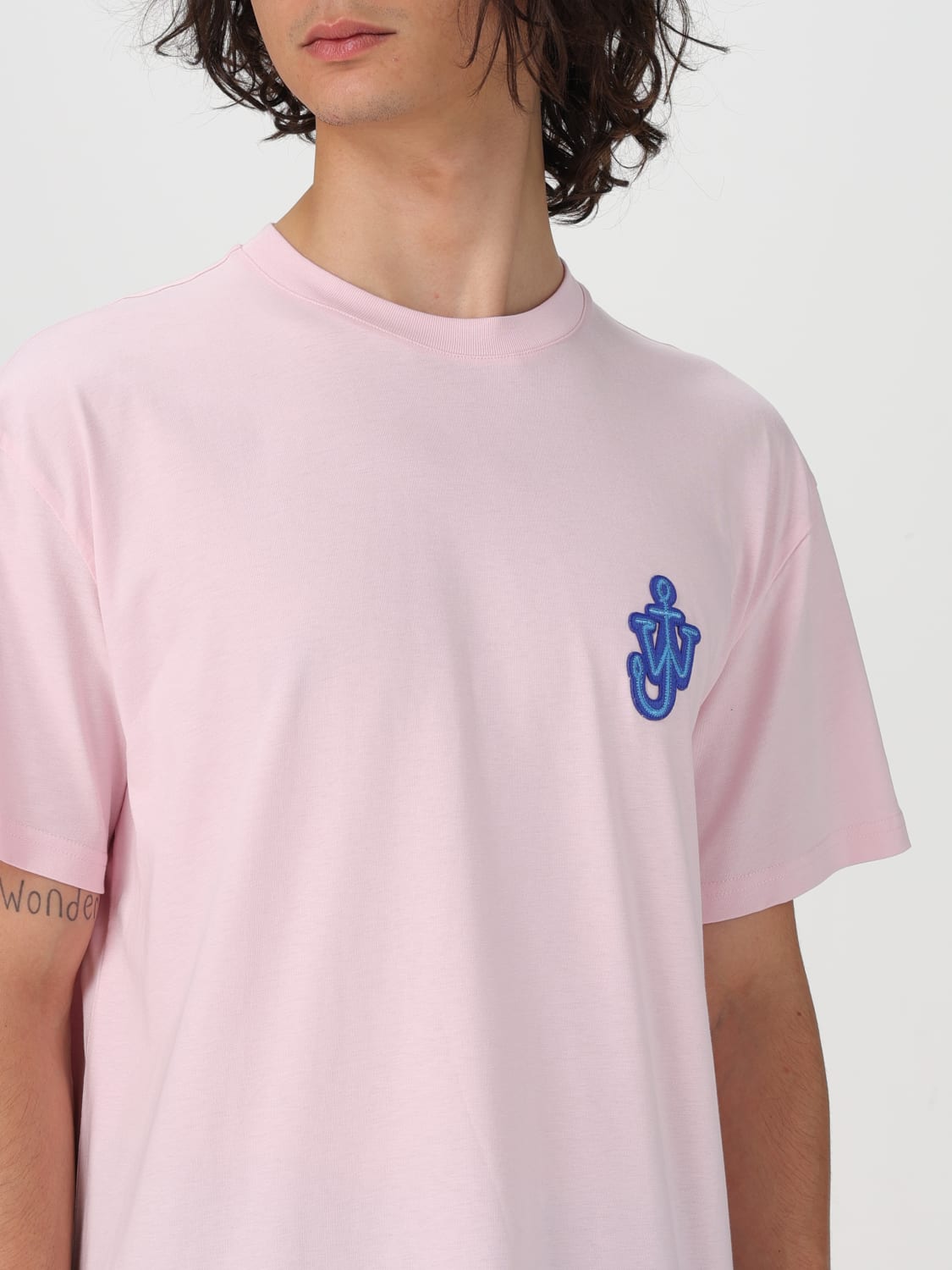 JW ANDERSON T-SHIRT: T-shirt men Jw Anderson, Pink - Img 5