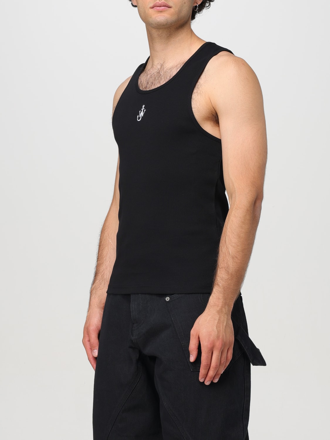 JW ANDERSON TANK TOP: Tank top men Jw Anderson, Black - Img 4