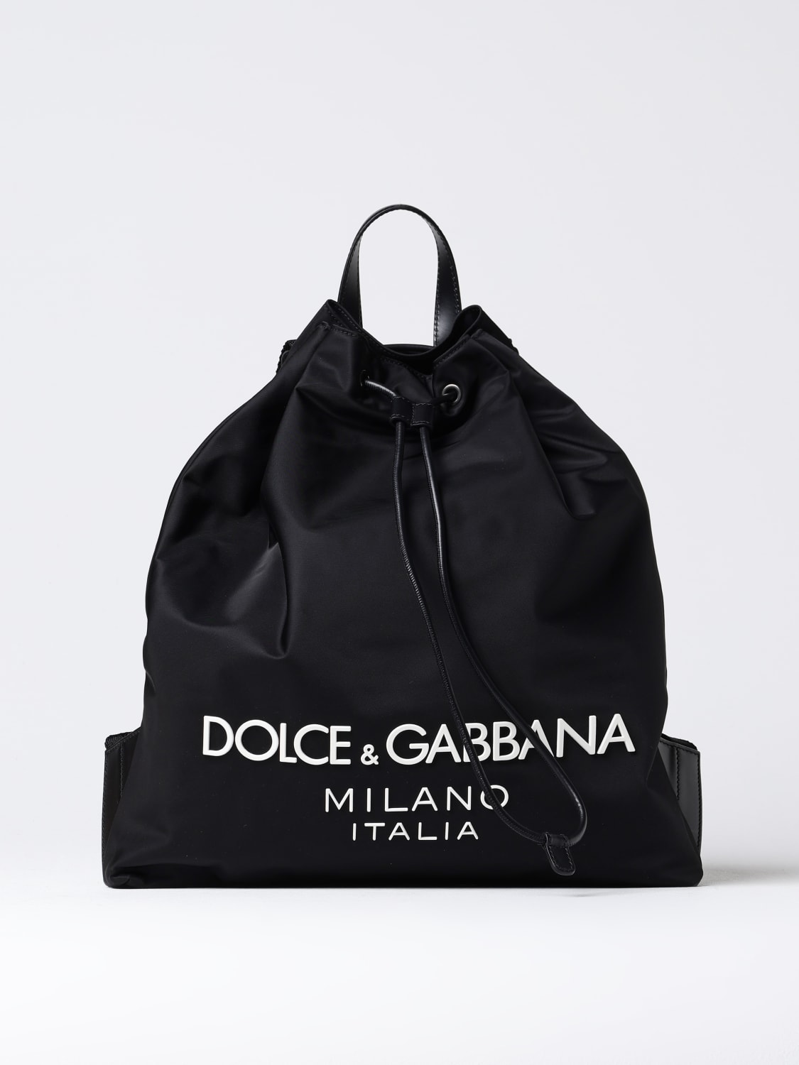 DOLCE & GABBANA ZAINO: Zaino Dolce & Gabbana in nylon , Nero - Img 1