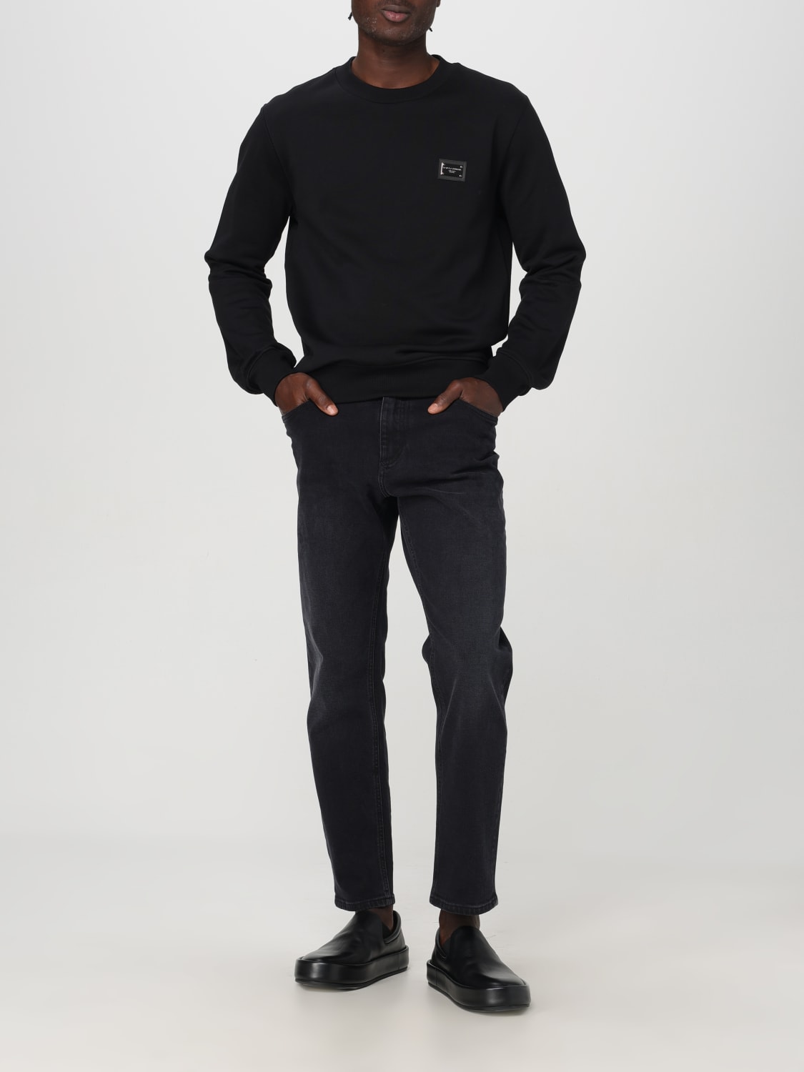 DOLCE & GABBANA SWEATSHIRT: Sweatshirt men Dolce & Gabbana, Black - Img 2