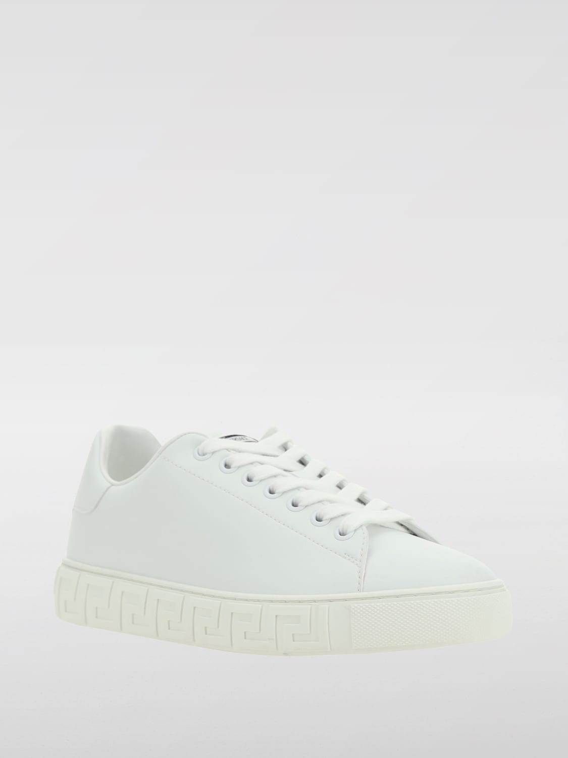 VERSACE: Sneakers woman - White | Versace sneakers
