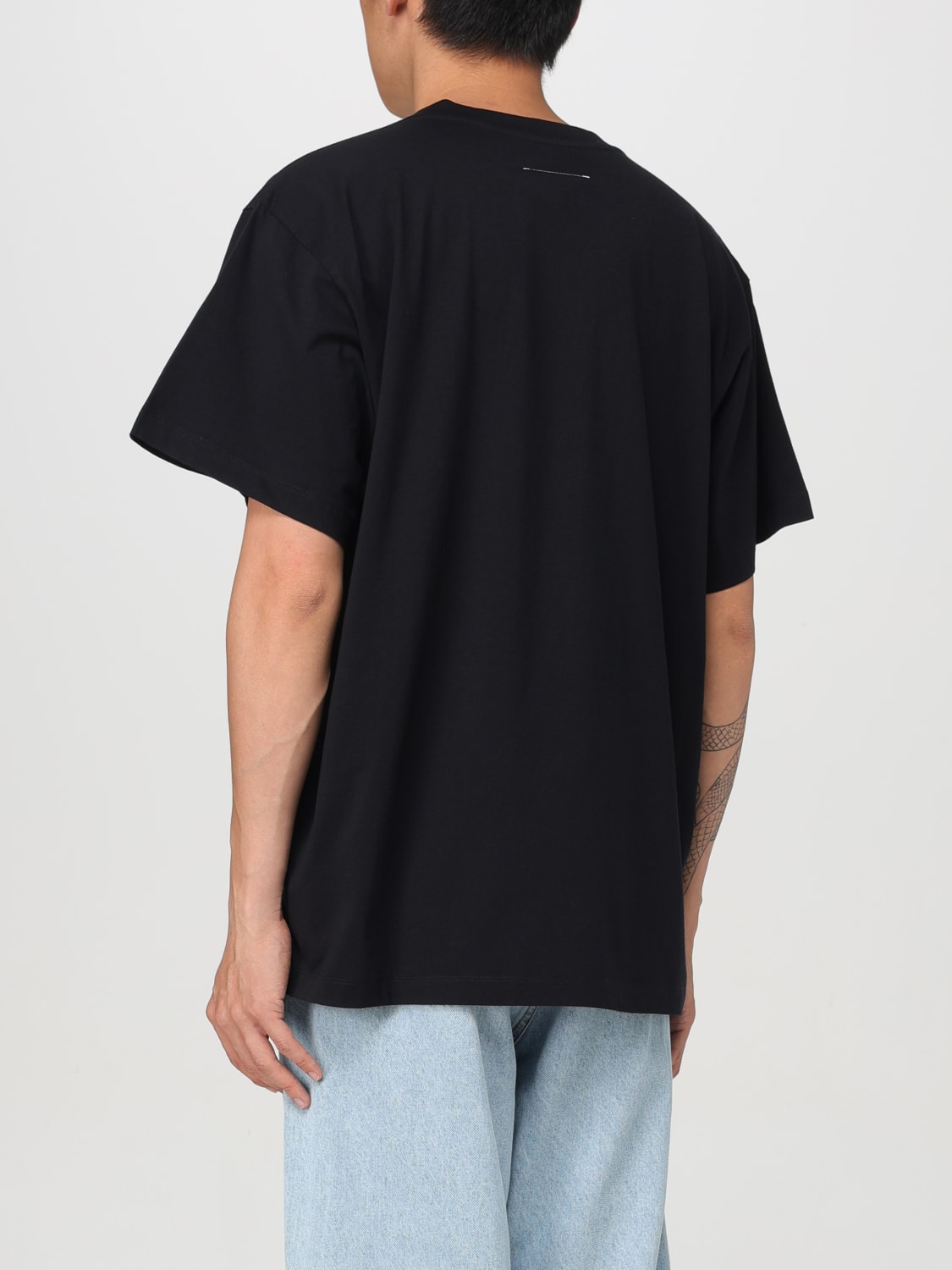 MM6 MAISON MARGIELA T-SHIRT: T-shirt men Mm6 Maison Margiela, Black - Img 3