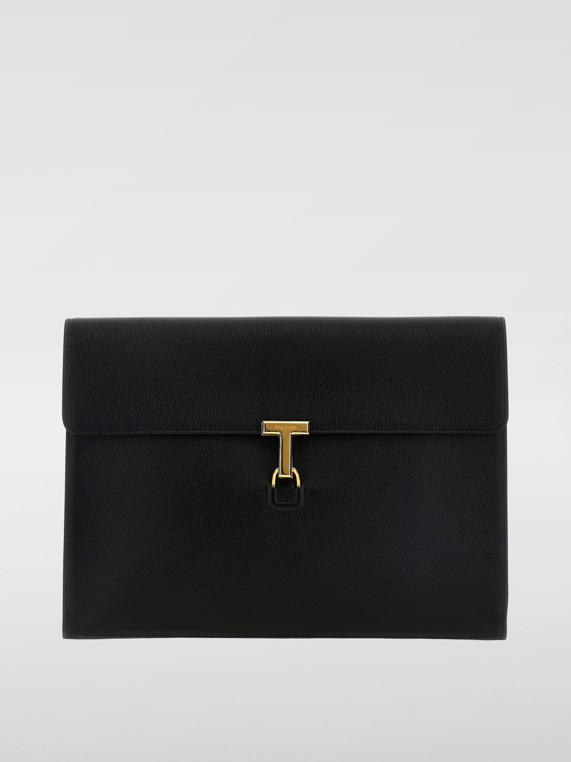 Giglio Clutch Tom Ford in pelle a grana