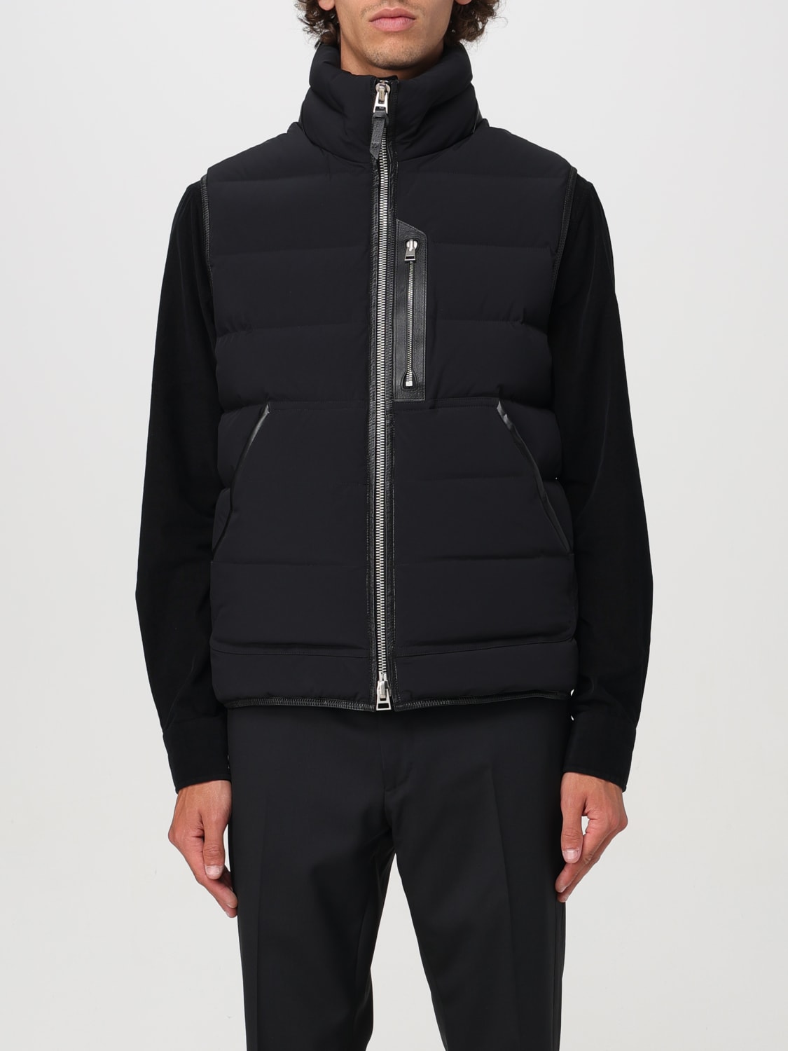 Giglio Gilet imbottito con zip Tom Ford