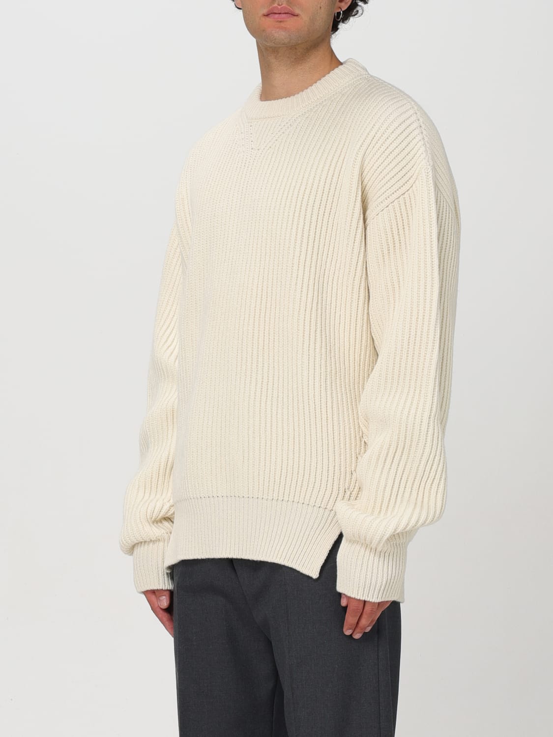 JIL SANDER JERSEY: Cárdigan hombre Jil Sander, Blanco - Img 4