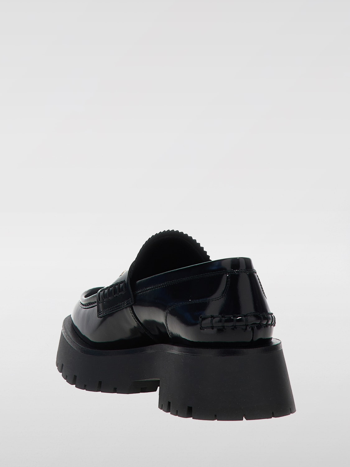 ゼニス新作モデル alexander + wang 黒 ローファー 38（Alexander Wang 靴