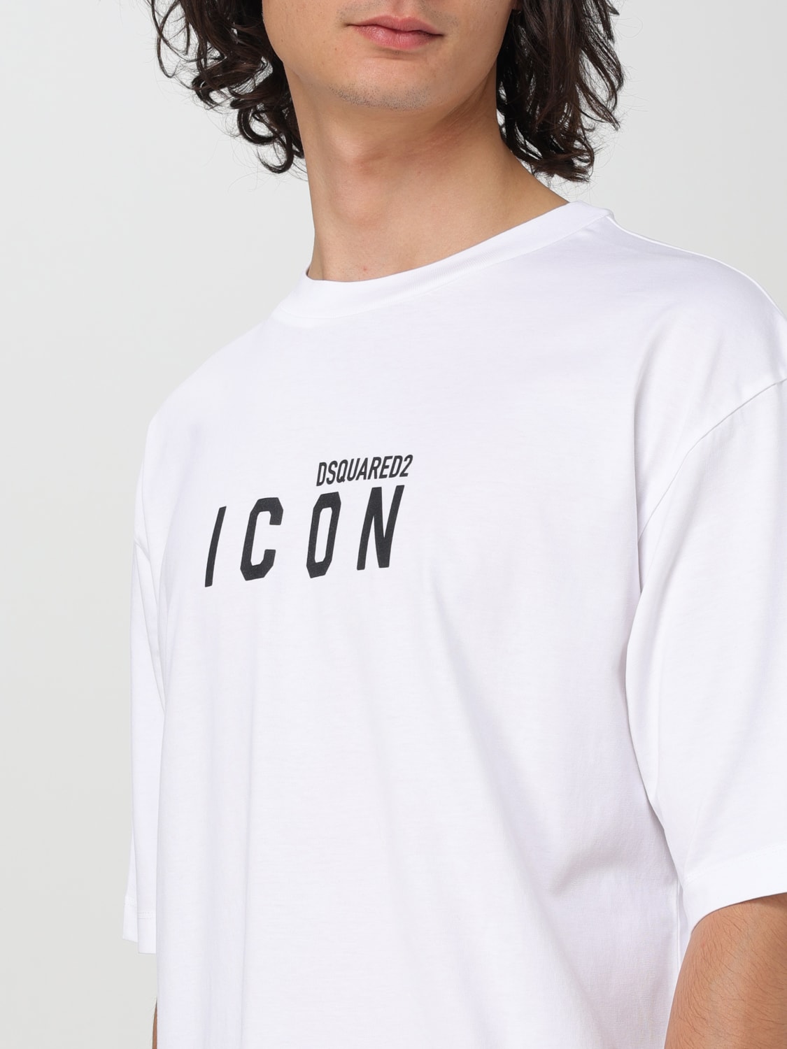 DSQUARED2 T-SHIRT: T-shirt homme Dsquared2, Blanc - Img 4