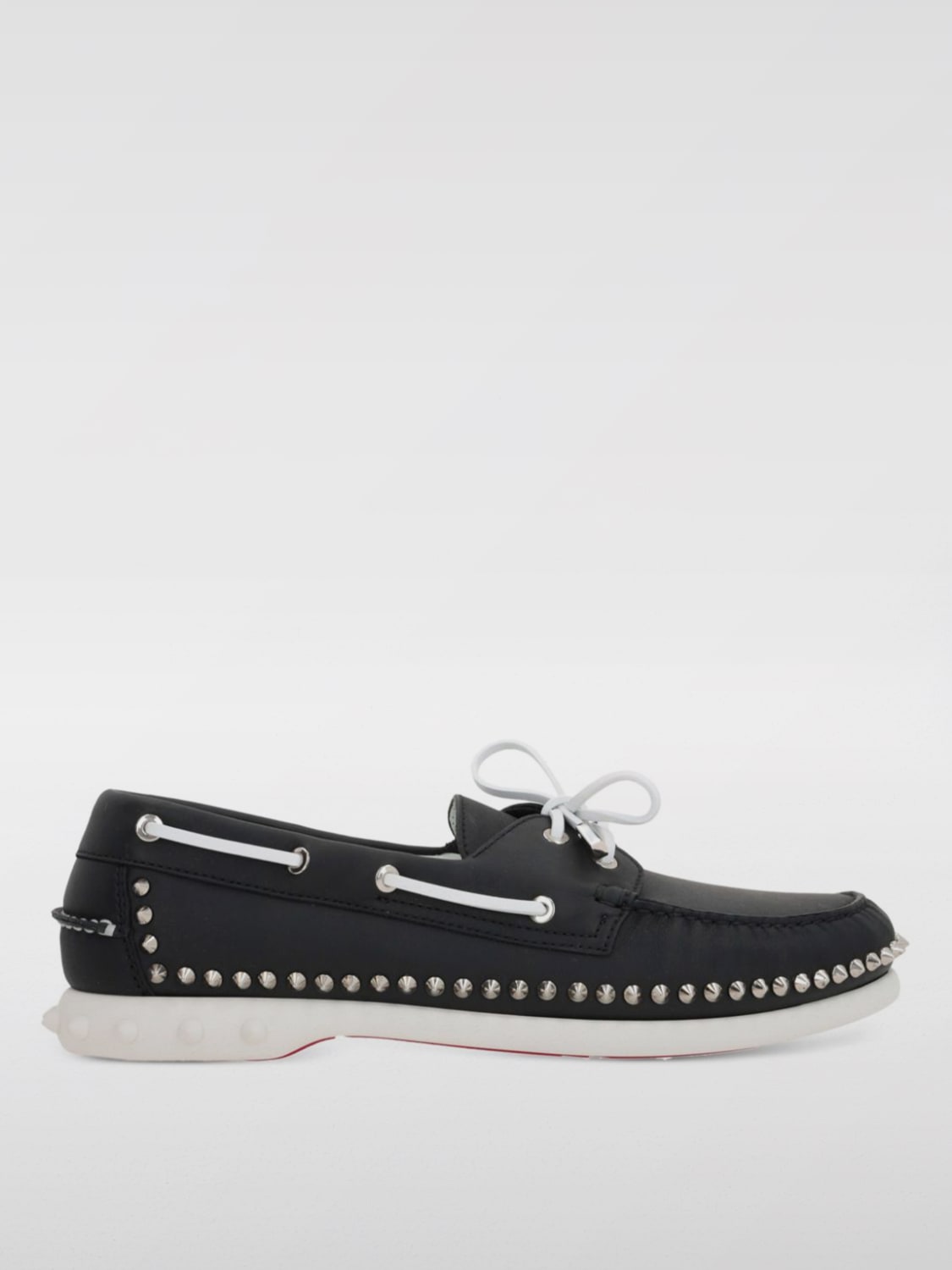 CHRISTIAN LOUBOUTIN LOAFERS: Shoes men Christian Louboutin, Black - Img 1