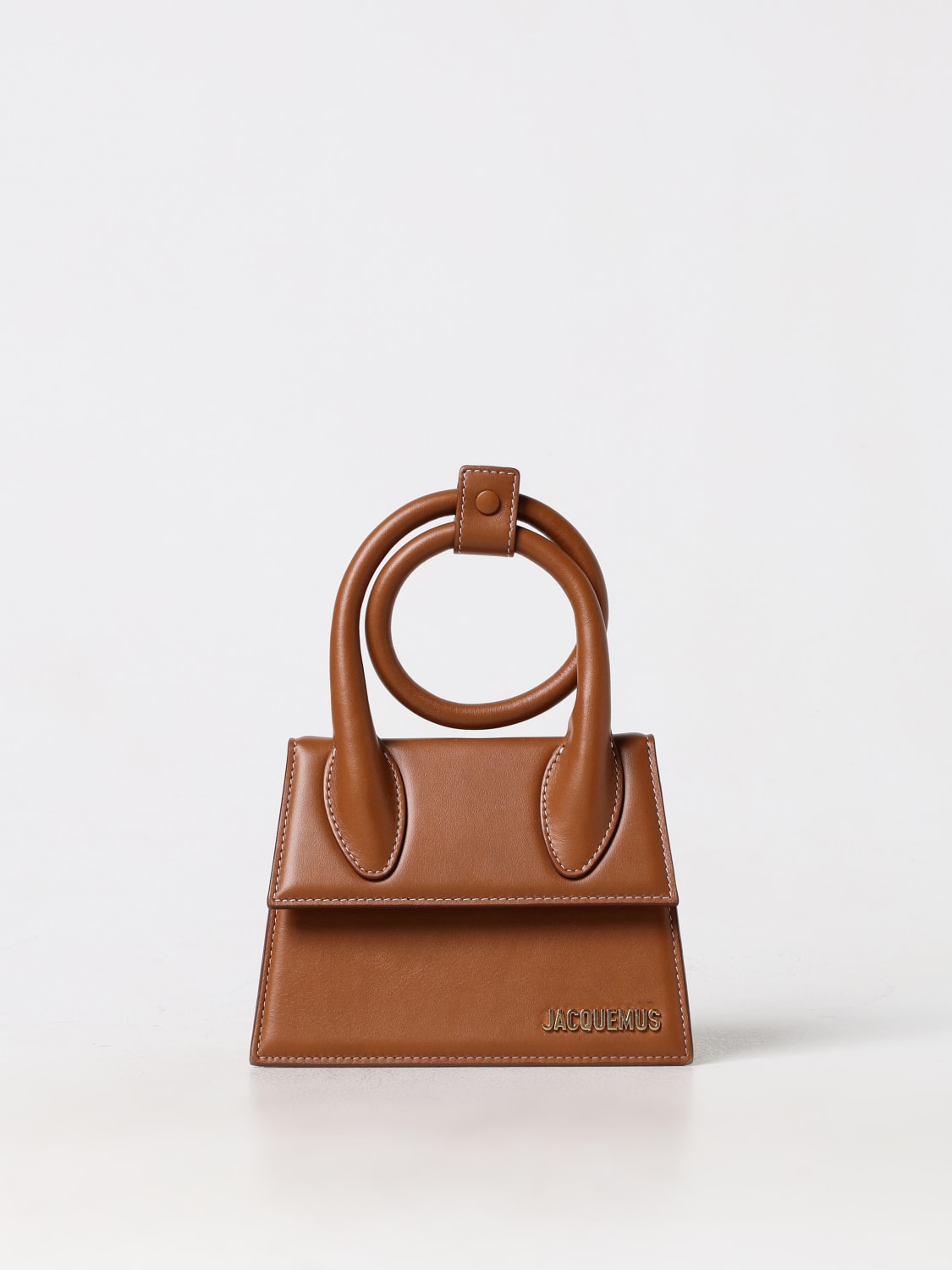 JACQUEMUS HANDBAG: Handbag woman Jacquemus, Brown - Img 1